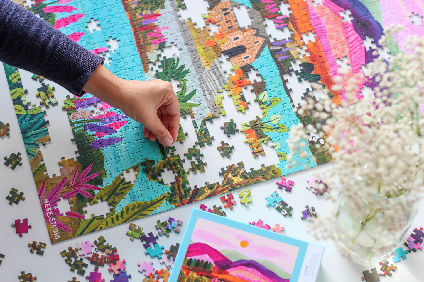 Lake Tekapo Puzzle 1000 pieces