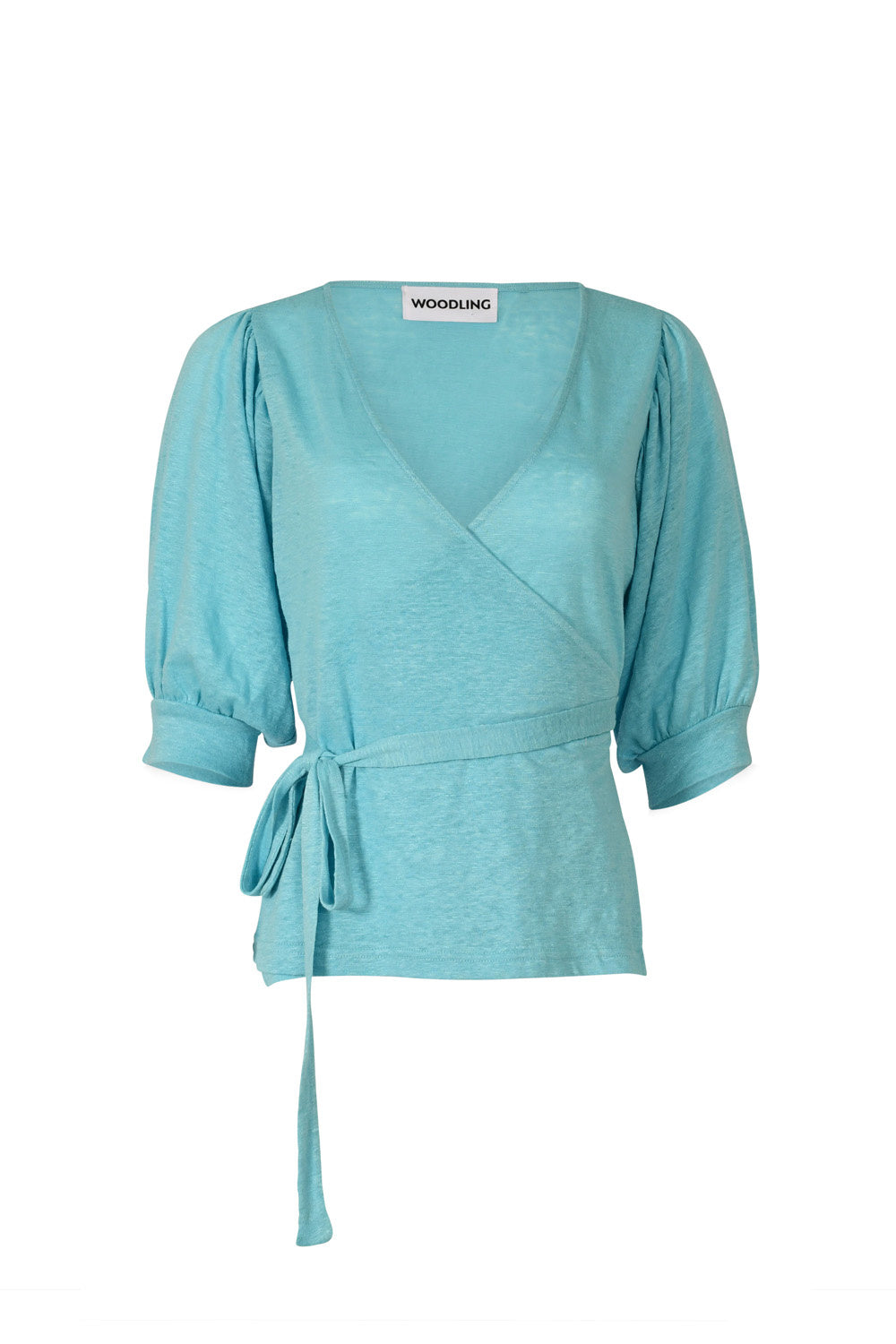 Linen Wrap Top