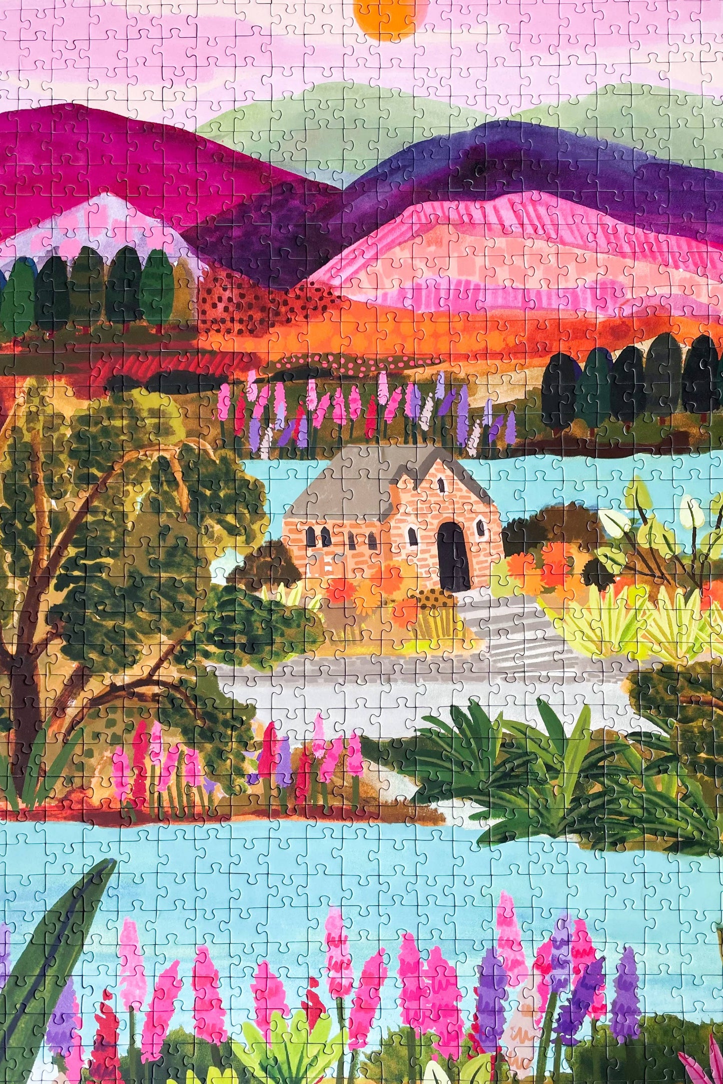 Lake Tekapo Puzzle 1000 pieces
