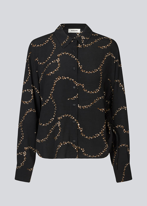 Gelila Top - Dark Floral