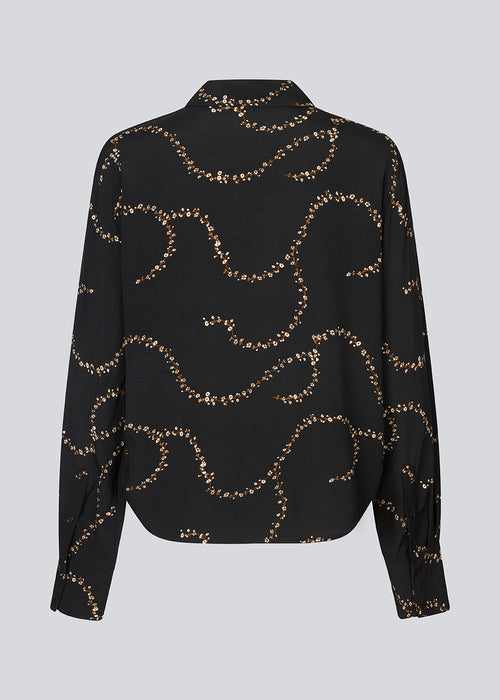 Gelila Top - Dark Floral