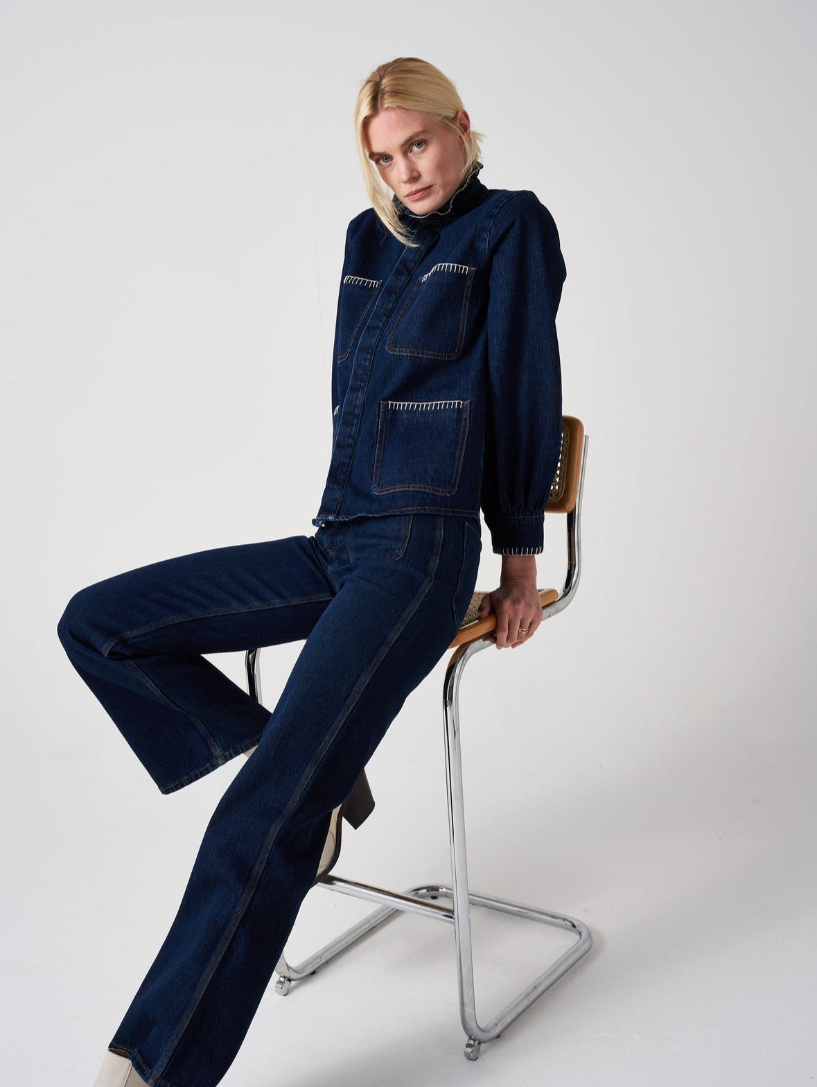 Patch Pocket Mabel Jean