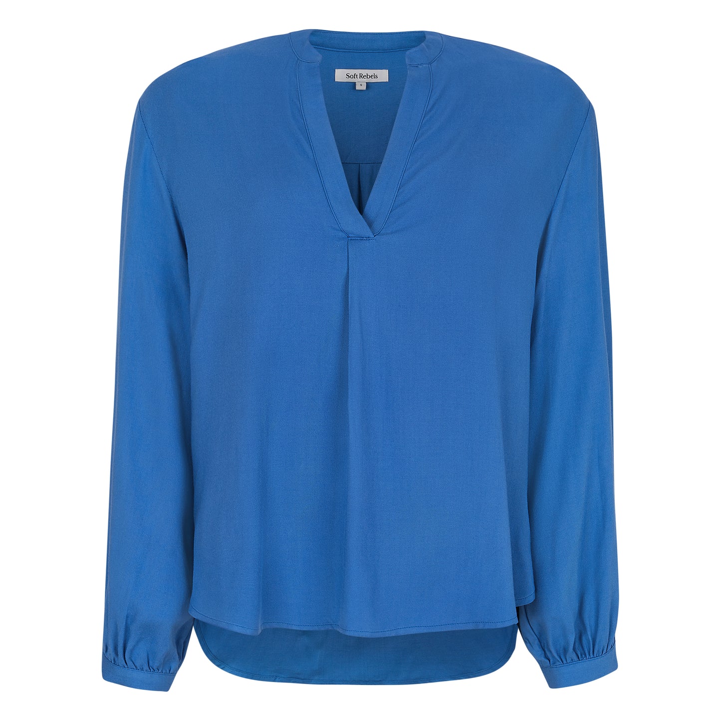 Tatum bluse med V-hals