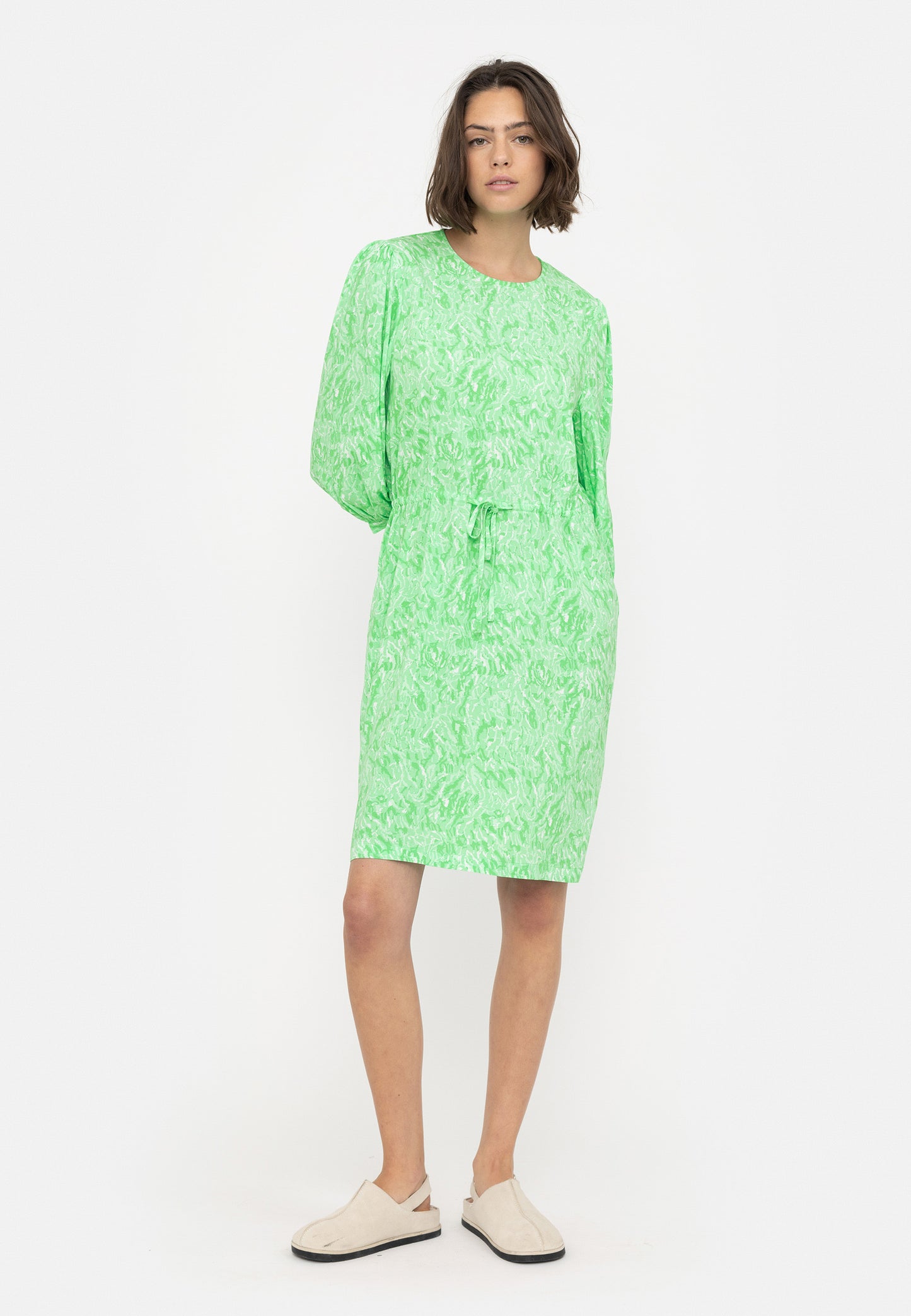 Briella Elma Dress - vårbuketttrykk
