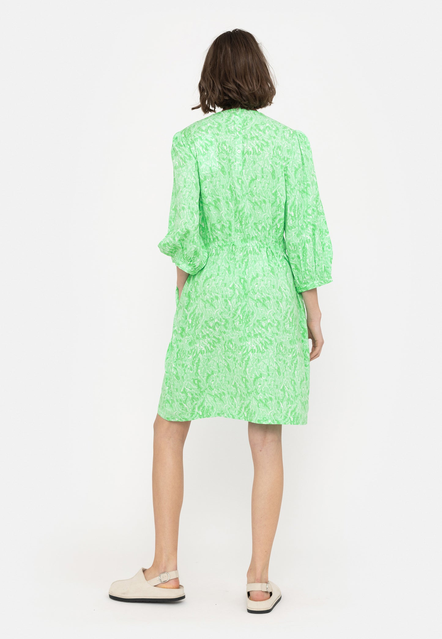 Briella Elma Dress - vårbuketttrykk