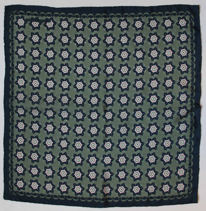 Silk Scarf - Daisy Khaki