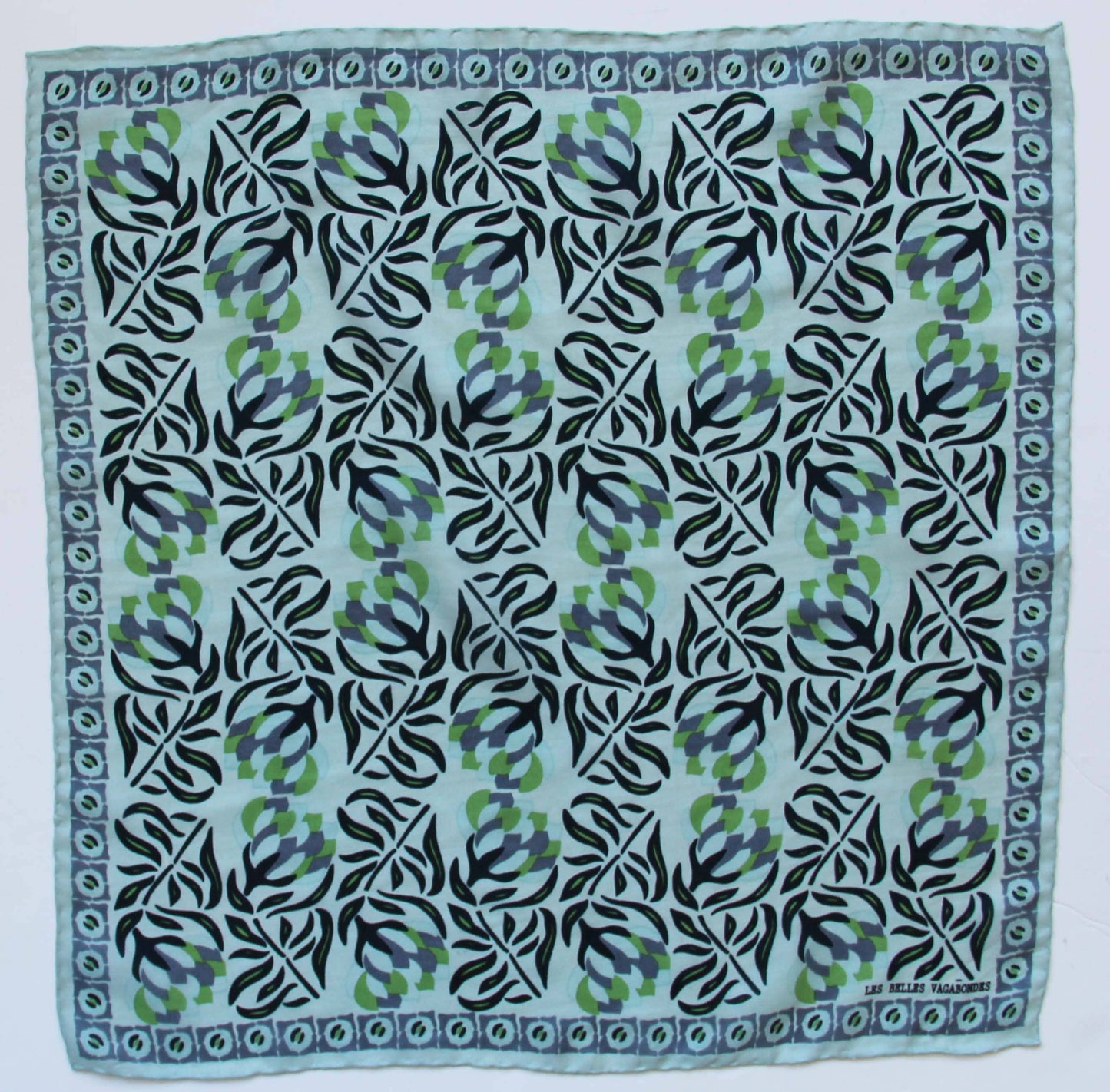 Silk Scarf - Bergamot Green