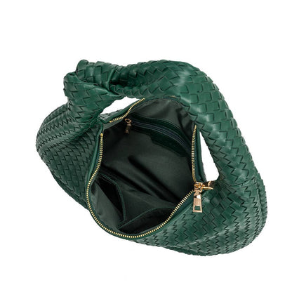 Brigitte Recycled Vegan Bag - Dark Green