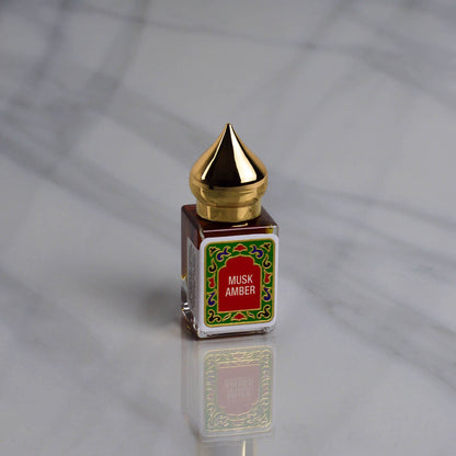 Musk Amber Perfume Oil: 5ml Roll-on