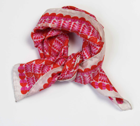 Silk Scarf - Oslo Fuchsia