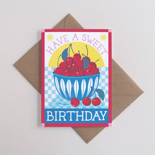 Have A Sweet Birthday greetings card