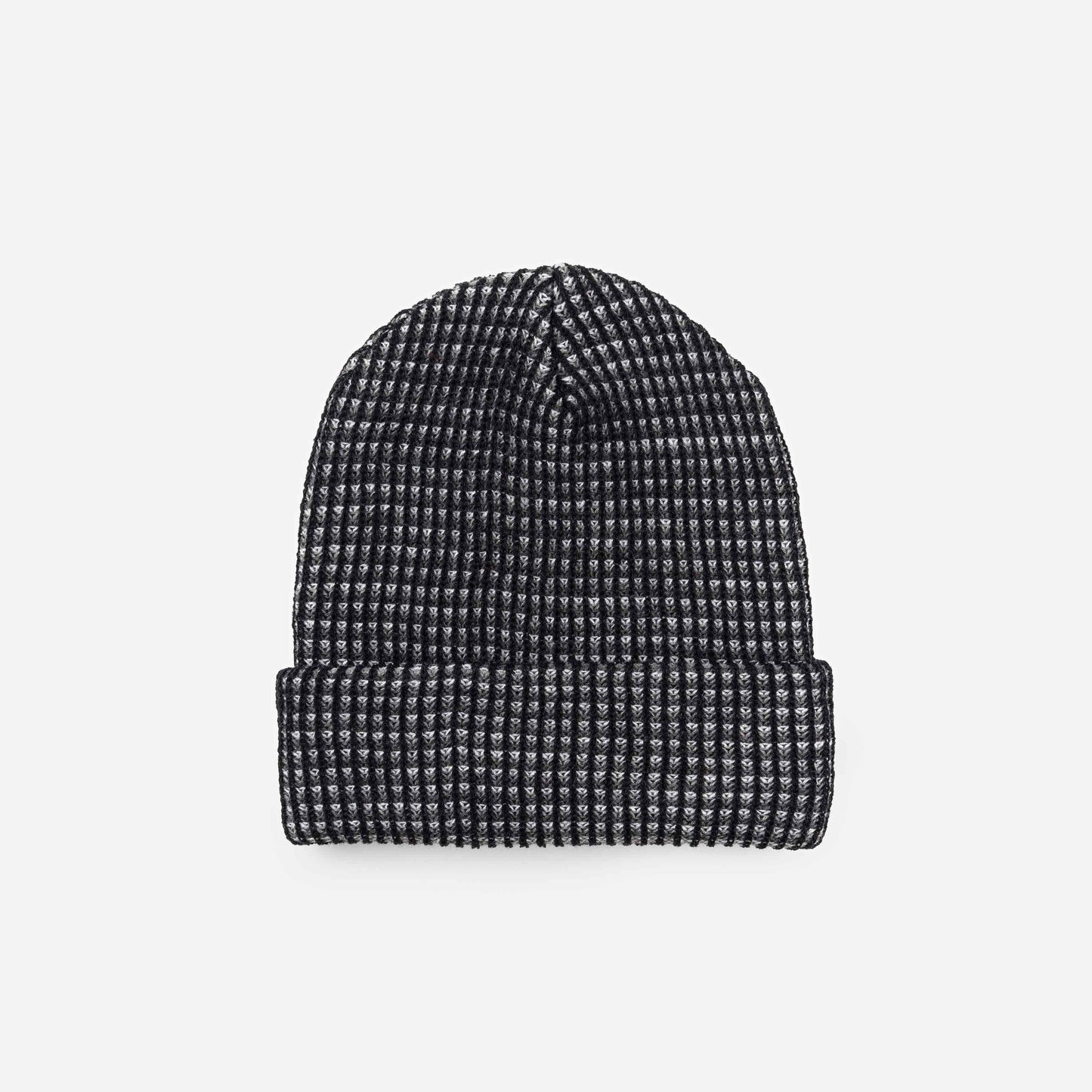 Grid Beanie: Fuchsia