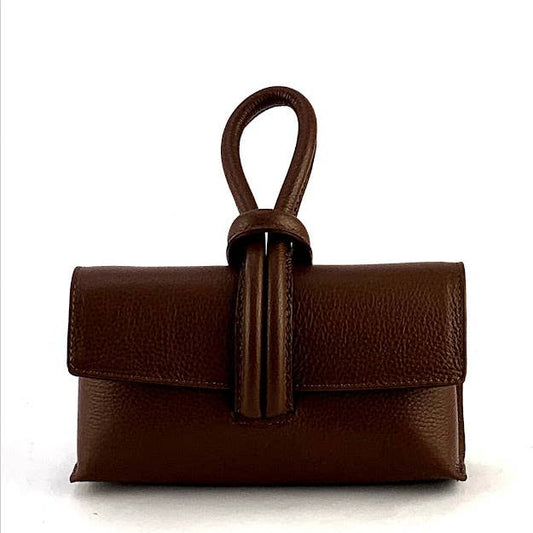 Knot Clutch: Chocolate