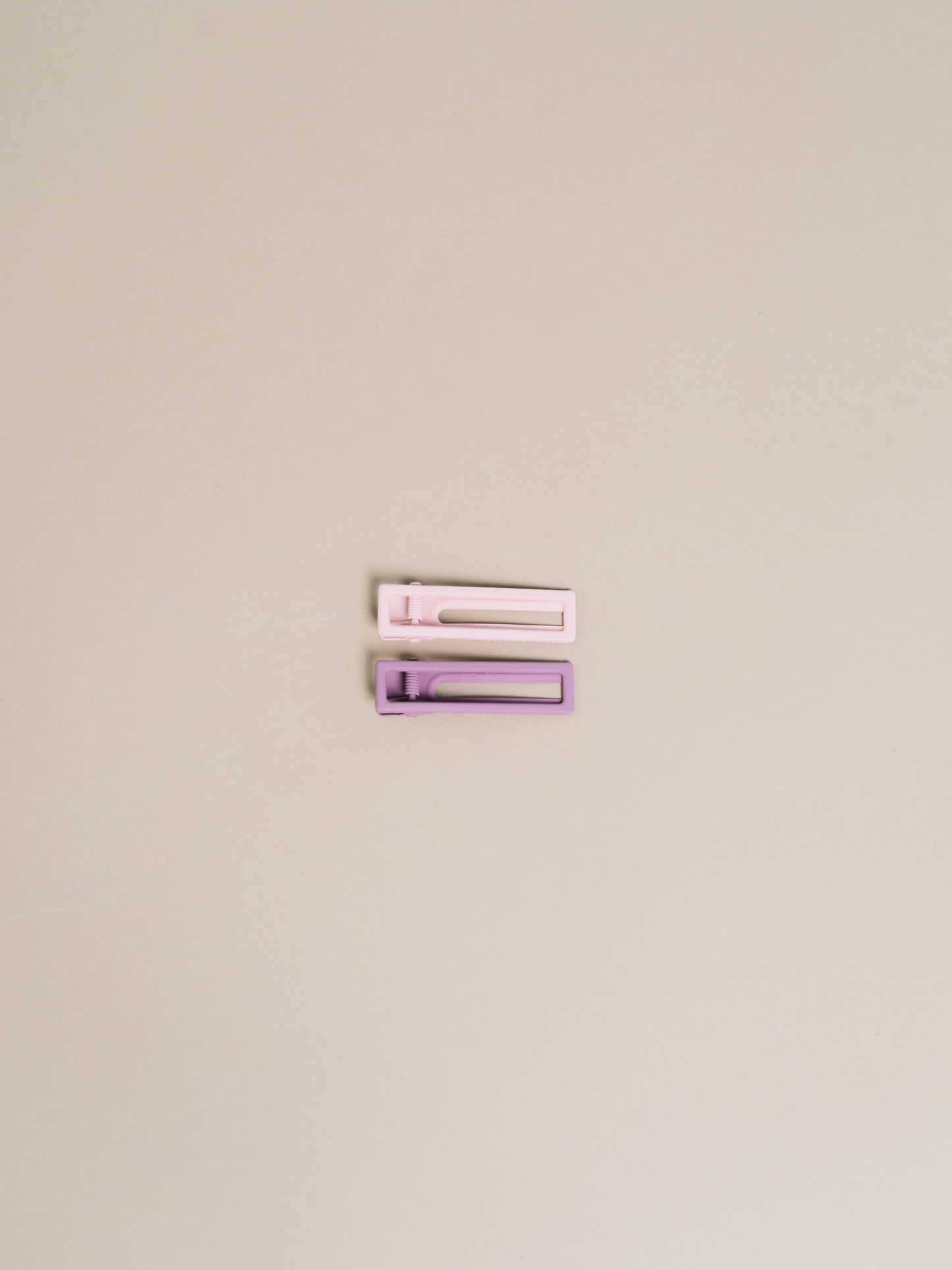 Lu Lu Clips Set: Mauve + Pink