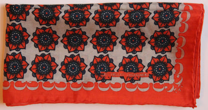 Silk Scarf - Daisy Orange