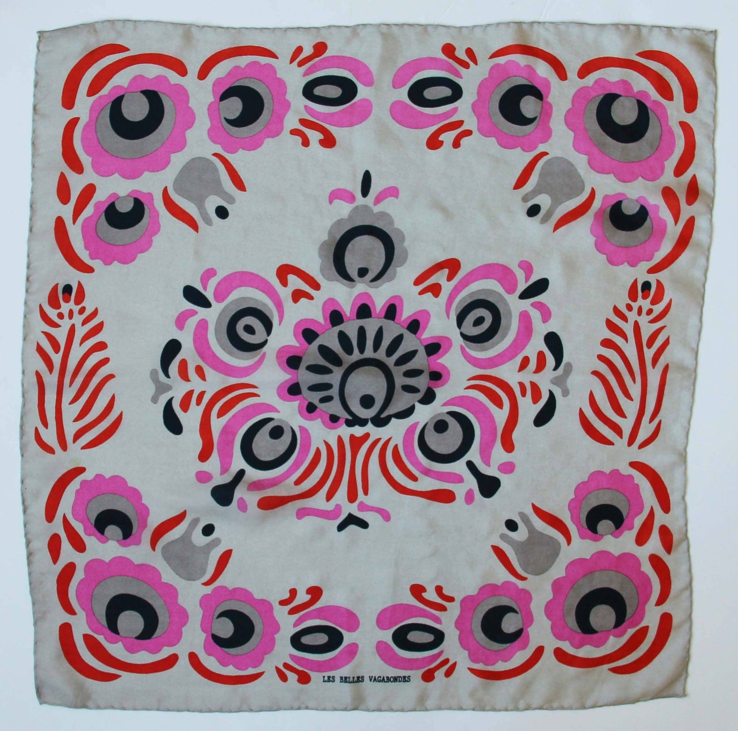 Silk Scarf - Zora Orange