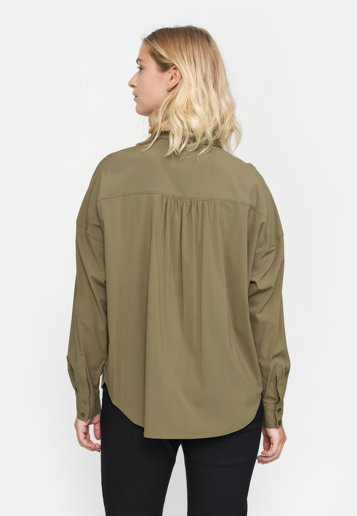 Freedom Wide Button Down - Burnt Olive