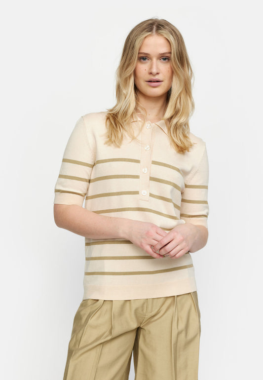 Lea Polo Knit - Olive