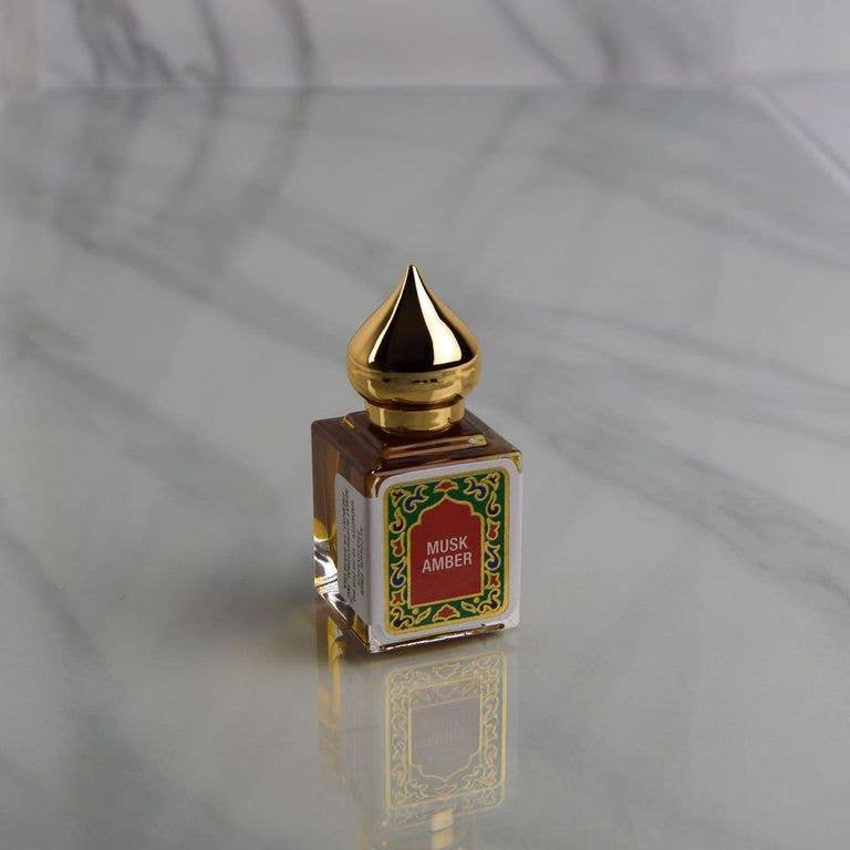 Musk Amber Perfume Oil: 5ml Roll-on