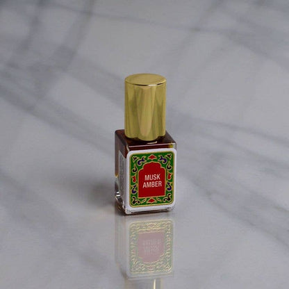 Musk Amber Perfume Oil: 10ml Roll-on