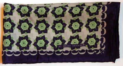 Silk Scarf - Daisy Plum