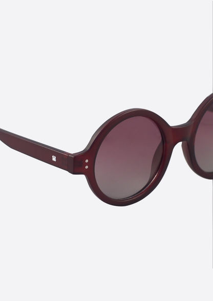 Pluto Sunglasses - Frosted Red