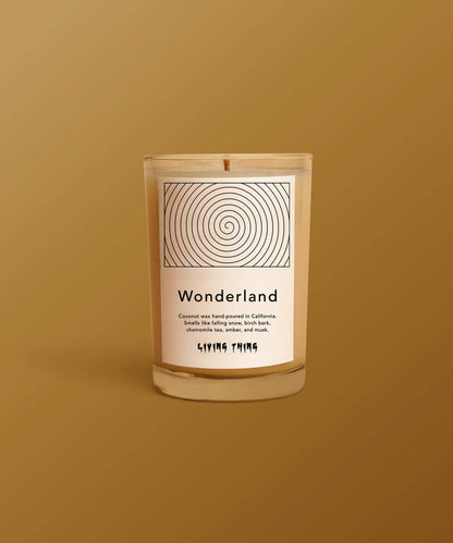 Wonderland: Snow, Birch + Chamomile Holiday Candle