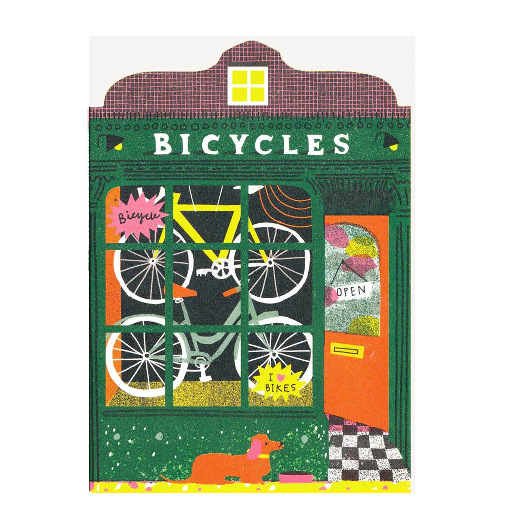 Bicycle Shop Card