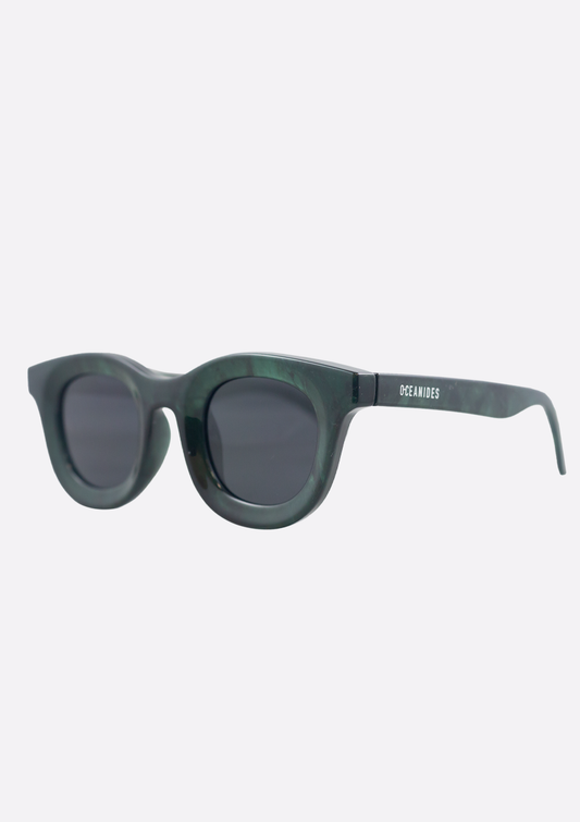 Libya Sunglasses - Green/Grey