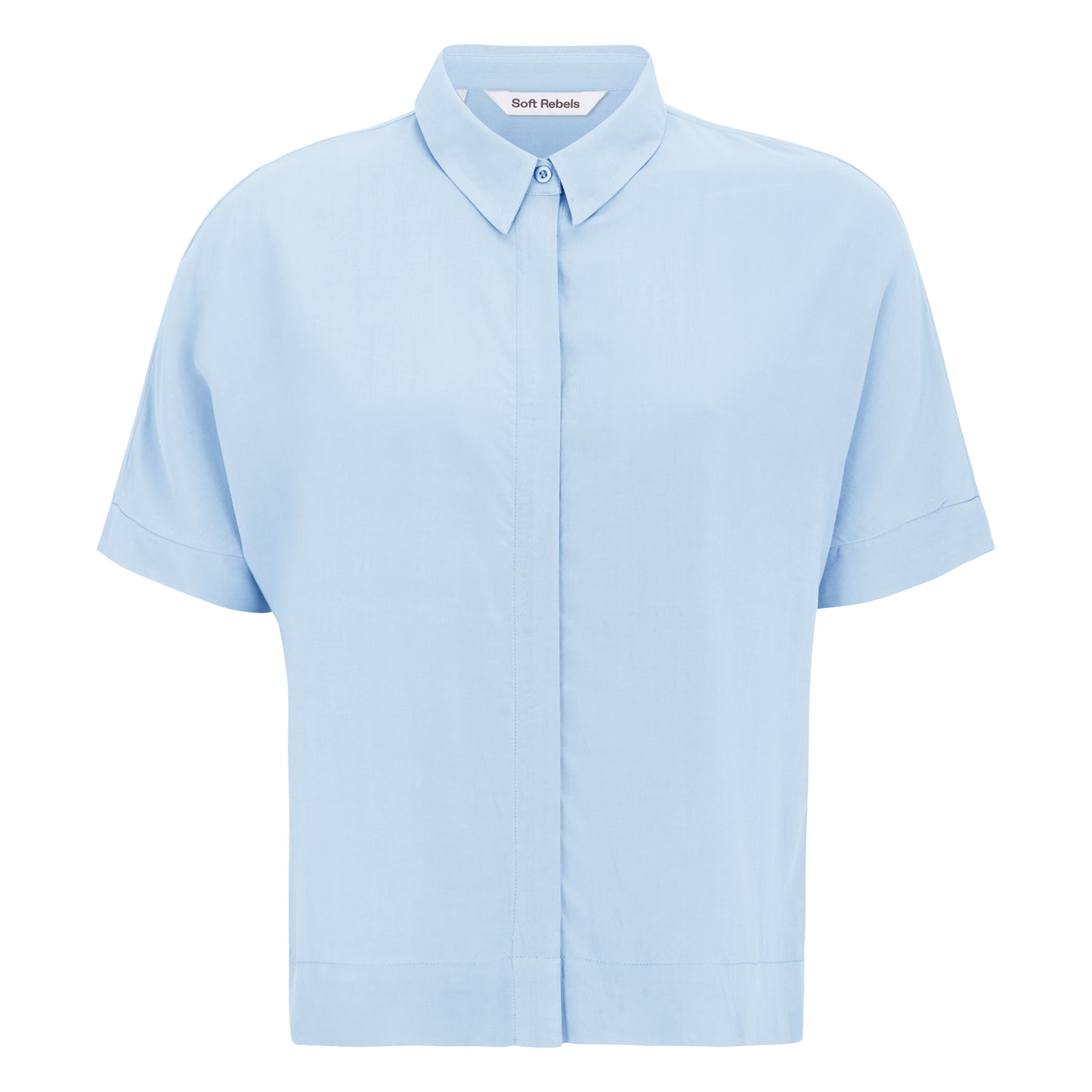 Freedom SS-skjorte - Cashmere Blue