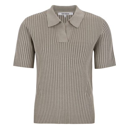 Mira strikket polo