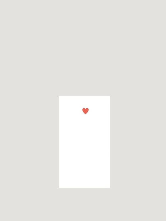 Heart Mini Notepad